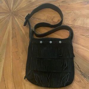 Minnetonka suede fringed purse